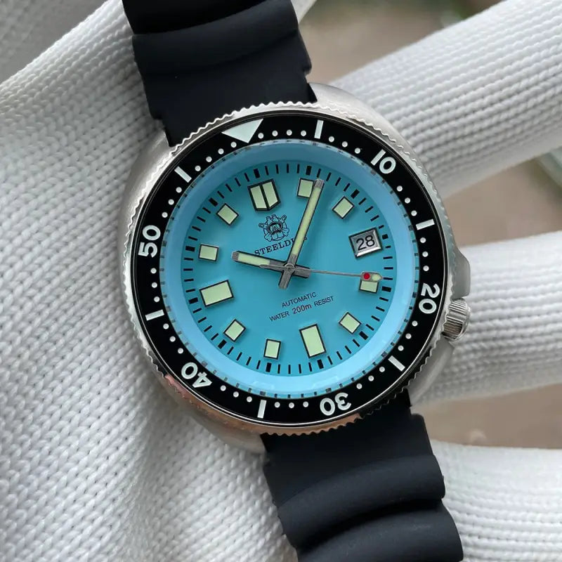 KPR Angelfish 44MM Automatic 200M Dive Watch - 70B-QL-BR Turquoise / China / NH35 Movt