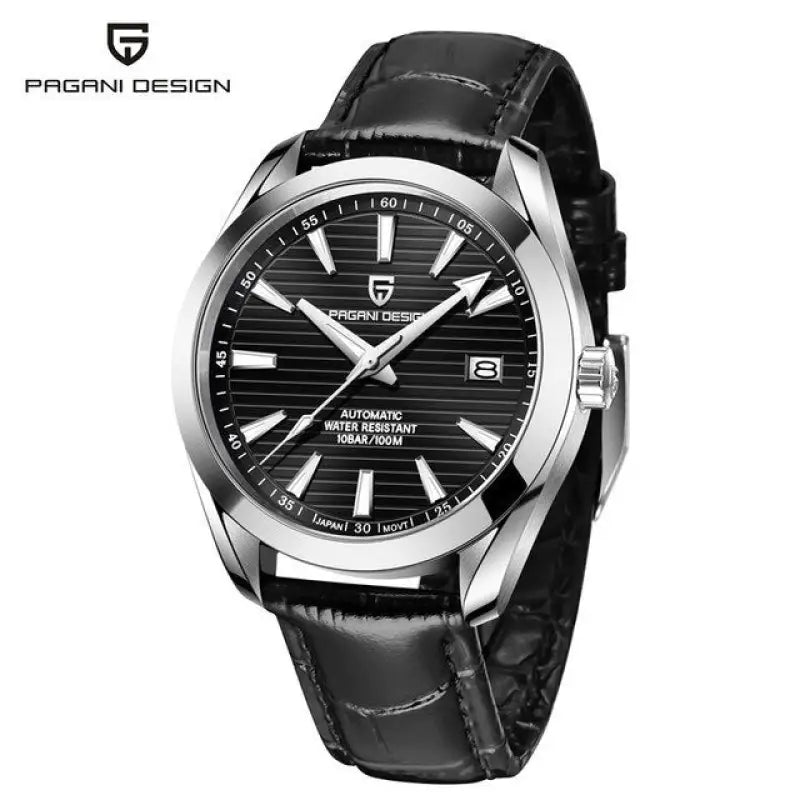 KPR Bass 100M AR Sapphire Automatic Dive Watch - Belt black / Czech Republic