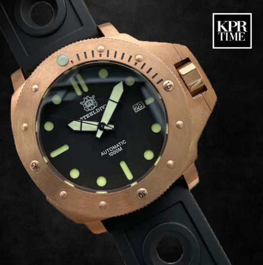 KPR Cobia 46MM Bronze Case 1000M Dive Watch