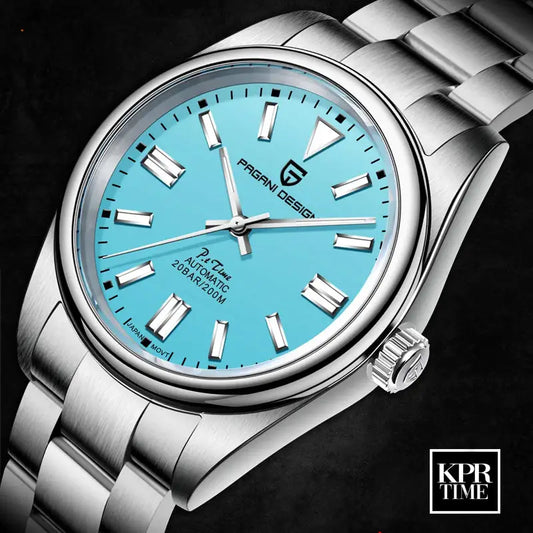 KPR Elite Perpetual Waterproof Automatic Date Watch