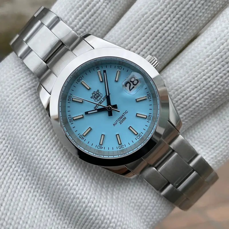 KPR Fashionista Timepiece 39MM 20 Bar Mechanical Watch - 34BL-SS-Tiffany Blue / China / NH35 Movt