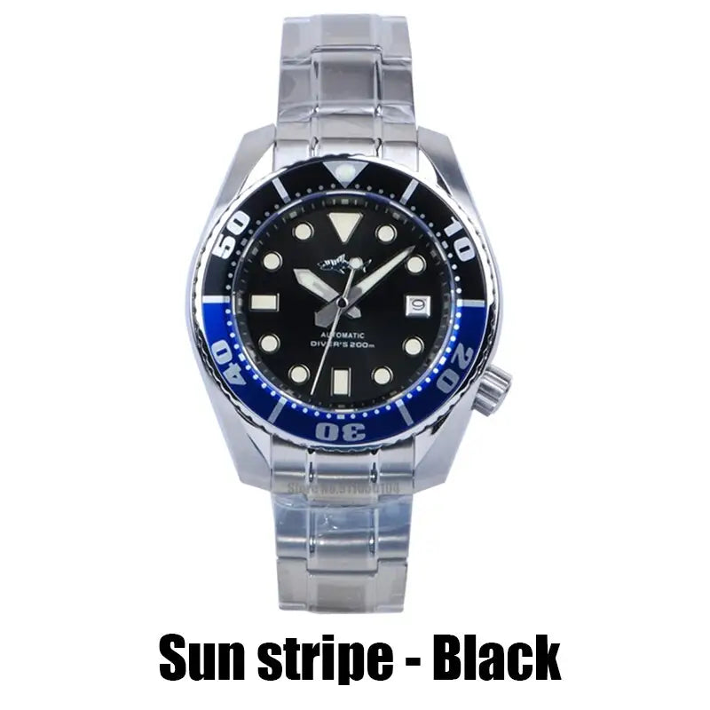 KPR Halibut Small MM Ghost Dive Watch - Black