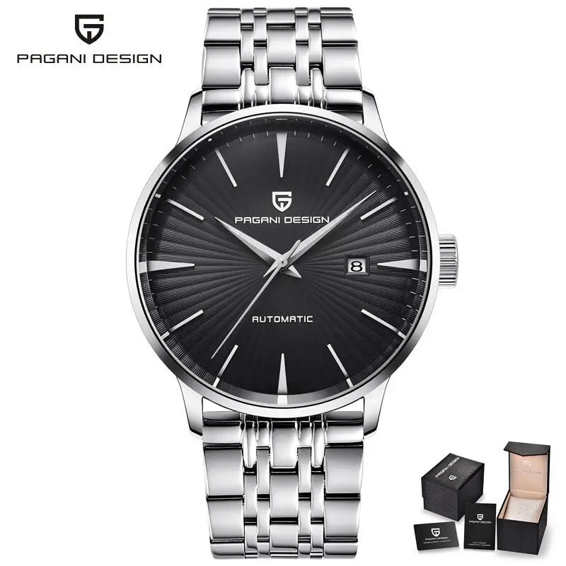 KPR Iconic Style Waterproof Automatic Watch - G-Black / China / 43MM