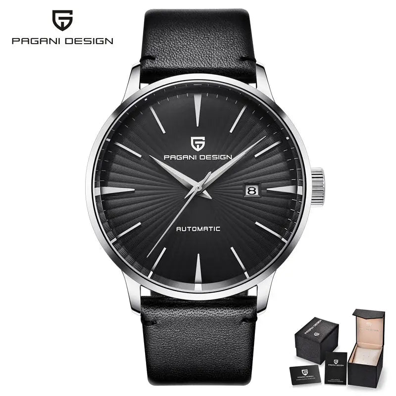 KPR Iconic Style Waterproof Automatic Watch - L-Black / China / 43MM