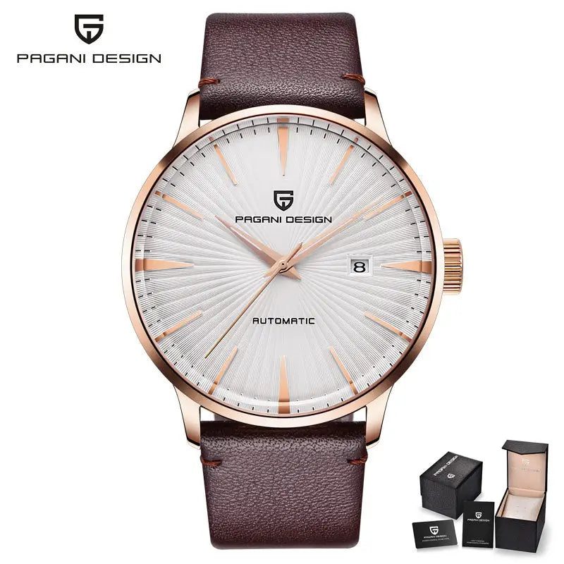 KPR Iconic Style Waterproof Automatic Watch - L-white / China / 43MM