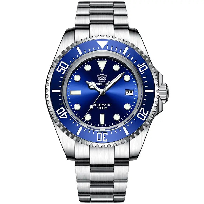 KPR John Dory 1000M Automatic Movement Dive Watch - Blue-Oyster