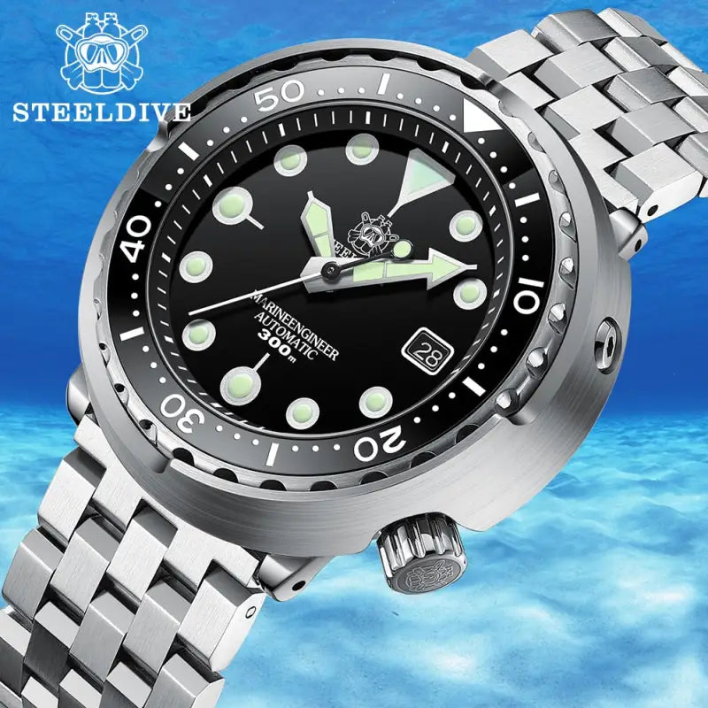 KPR Lamprey 300M 316L Steel Dive Watch