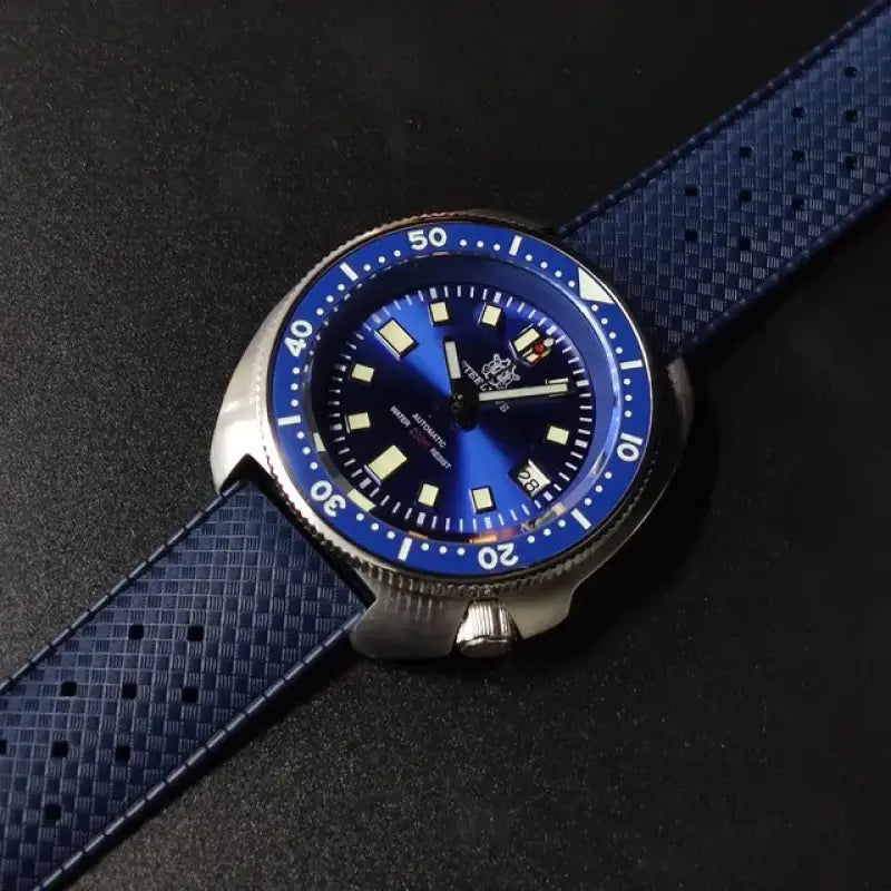 KPR Moray Eel 300M Jubilee Automatic Dive Watch - 70BL-TP Blue-PT5000 / Israel