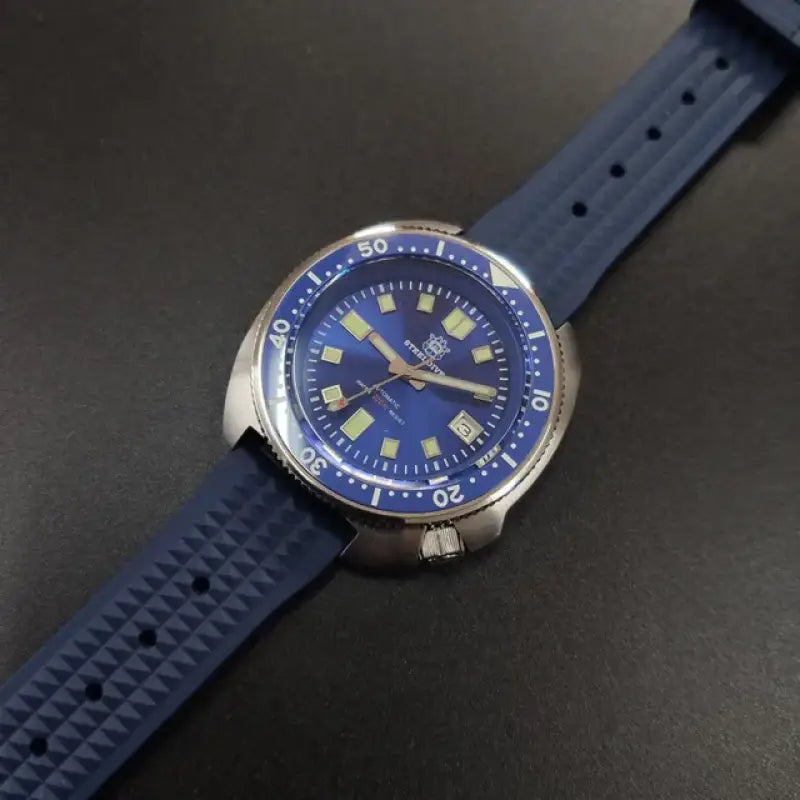 KPR Moray Eel 300M Jubilee Automatic Dive Watch - 70BL-WF Blue-PT5000 / Israel