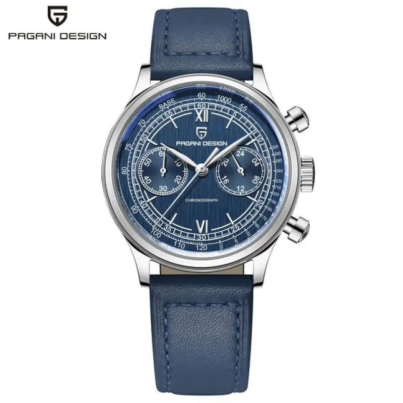 KPR Rice Fish Chronograph 40MM Dive Watch - blue