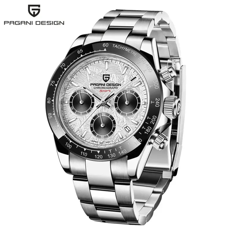 KPR Royal Elite AR Mechanical Waterproof Watch - Silver Grey / China / No