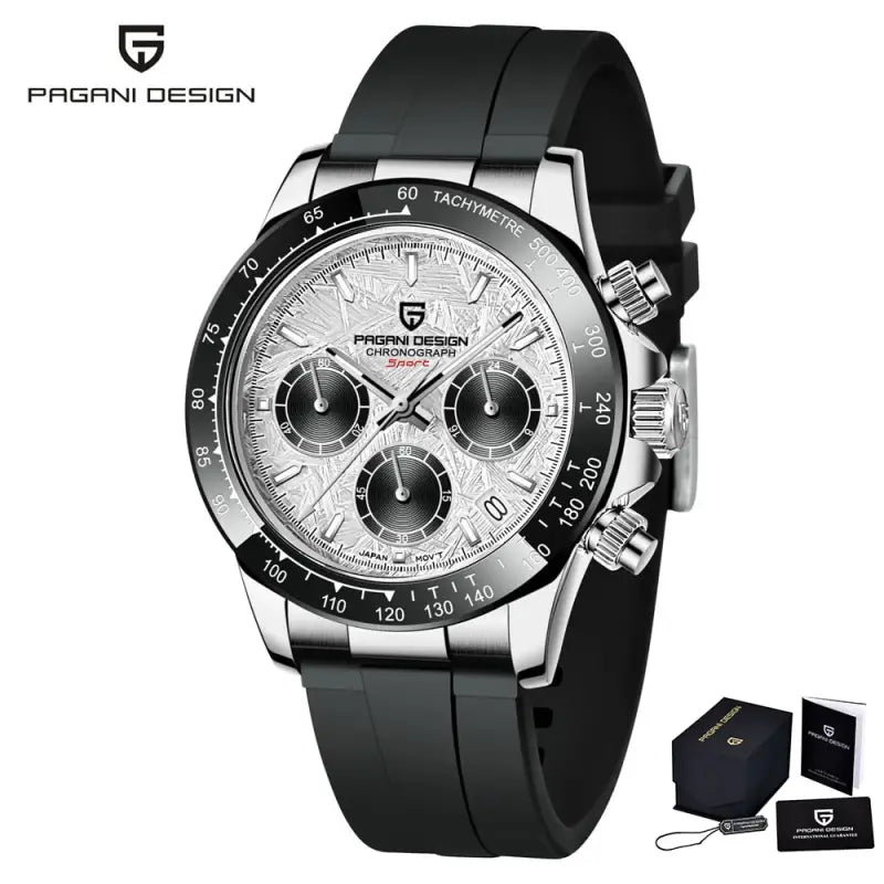 KPR Royal Elite AR Mechanical Waterproof Watch - White Silica gel / China / No