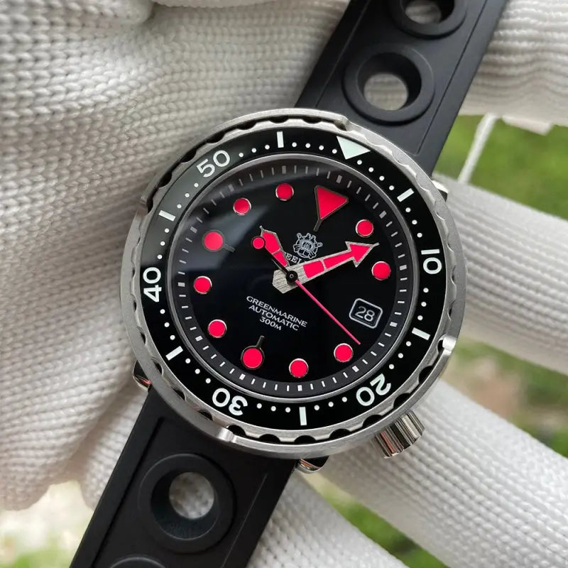 KPR Threadfin 47.5MM 30ATM 300M Dive Watch - 75T-HR-MH Fuxia / China