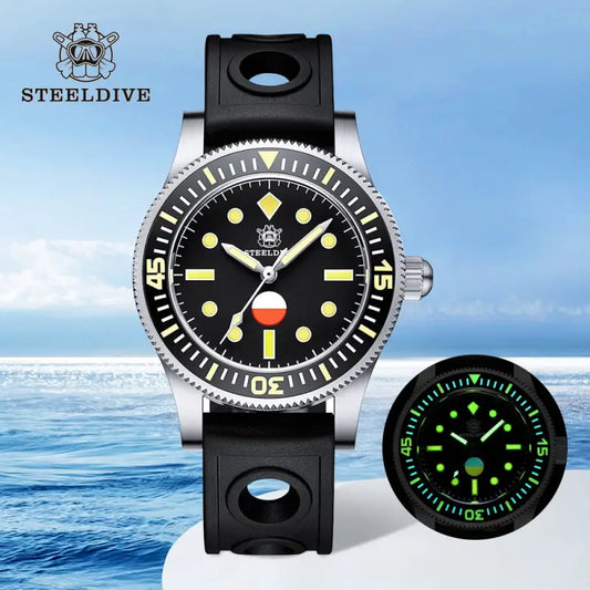 KPR Walleye 47.5MM 300M Automatic Dive Watch